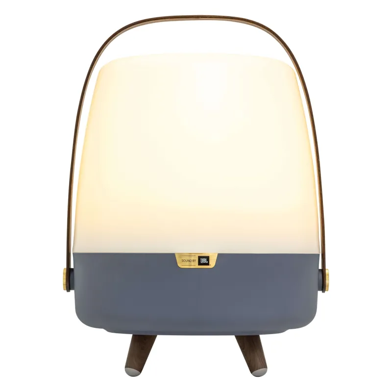 Hot Lite-up Play 2.0 LED lampe m/JBL højtaler, ocean (ny model) Lamper I Træ|Transportable Lamper