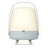 Lite-up Play LED lampe m/højtaler, sky blå Lamper I Træ|Transportable Lamper