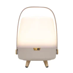 Hot Lite-up Play Mini 2.0 LED lampe m/JBL højtaler, sand Lamper I Træ|Transportable Lamper