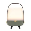 Hot Lite-up Play Mini 2.0 LED lampe m/JBL højtaler, petroleum Lamper I Træ|Transportable Lamper