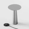 New Lix mini batterilampe / bordlampe, frozen silver Transportable Lamper|Lamper Til Sofabord