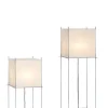 Discount Lotek gulvlampe classic, steel frame Rispapir Lamper|Standerlamper