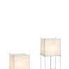 Best Lotek gulvlampe XS, steel frame Rispapir Lamper|Standerlamper