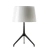 Sale Lumiere XXL bordlampe, sort/hvid Glas Lamper
