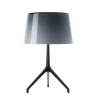 Online Lumiere XXL bordlampe, sort/grå Glas Lamper
