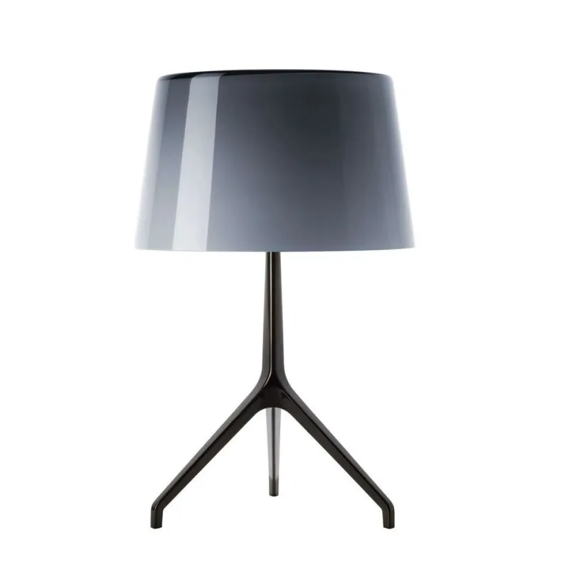 Online Lumiere XXL bordlampe, sort/grå Glas Lamper