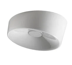 Clearance Lumiere XXL G9 væg/loftlampe, hvid Hvide Lamper|Glas Lamper