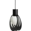 Lunar pendel, sort Glas Lamper|Lamper Til Sofabord