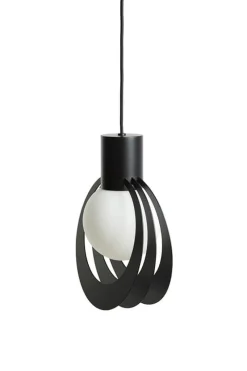 Lunar pendel, sort Glas Lamper|Lamper Til Sofabord