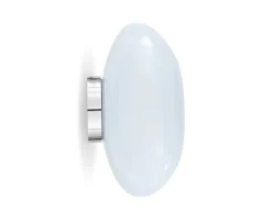 Discount Melt Surface væglampe / loftlampe, opal/sølv Hvide Lamper|Entre Lamper