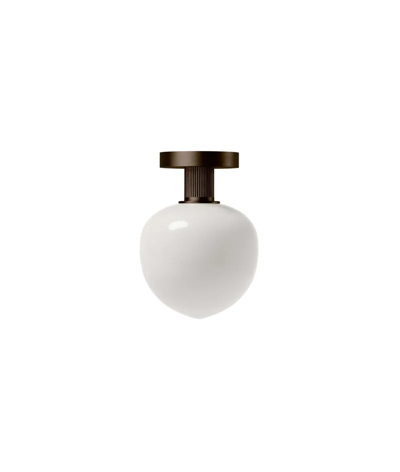 Online Memoir loftlampe 120, bronze/opal Hvide Lamper|Glas Lamper
