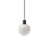 Online Memoir pendel 120, bronze/opal Hvide Lamper|Glas Lamper