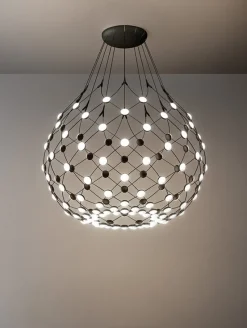 Discount Mesh pendel Ø100 / 2 m ledning, sort Køkkenlamper|Entre Lamper