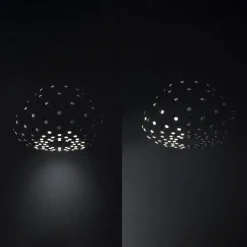 Mesh pendel wireless Ø80 / 1 m ledning, sort Pendler|Stue Lamper