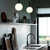 Best Miira 1 Large pendel, grå/opal Glas Lamper|Pendler