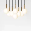 Best Miira 13 Large pendel, opal/messing Messinglamper|Glas Lamper