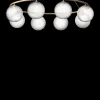Discount Miira 8 Oval lysekrone, messing/klar Messinglamper|Glas Lamper