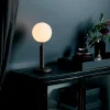 Clearance Miira bordlampe, grå/opal Glas Lamper|Bordlamper