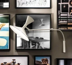New Mini Lampe de Marseille væglampe, hvid Hvide Lamper|Læselamper