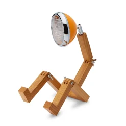 Discount Mini Mr. Wattson bordlampe, Mcclaren orange Børn Orange Lamper|Lamper I Træ