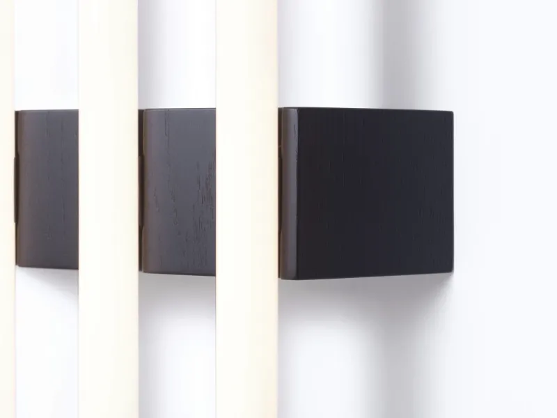 Sale Minimism Triple væglampe, eg sort Køkkenlamper|Kontorlamper