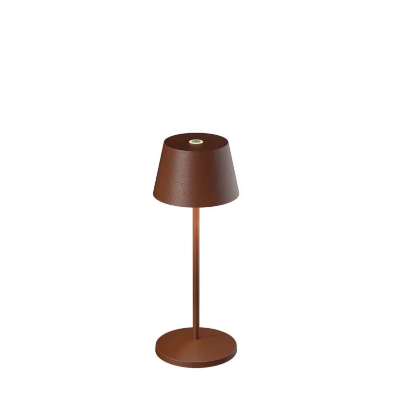 Discount Modi Micro bordlampe / batterilampe, corten Transportable Lamper|Lamper Til Sofabord
