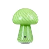 Discount Morkel Mushroom batterilampe / bordlampe, grøn Glas Lamper|Transportable Lamper