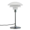 Online Morph D21 bordlampe, hvid/krom Hvide Lamper|Lamper Til Sofabord