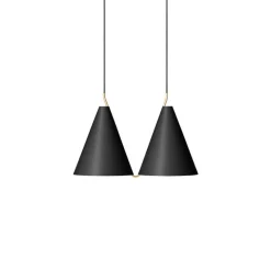 Sale Mosaik pendel 2 side-by-side, sort Hængelamper|Køkkenlamper