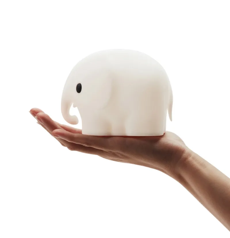 New Elephant Bundle of Light børne batterilampe Børn Hvide Lamper|Transportable Lamper