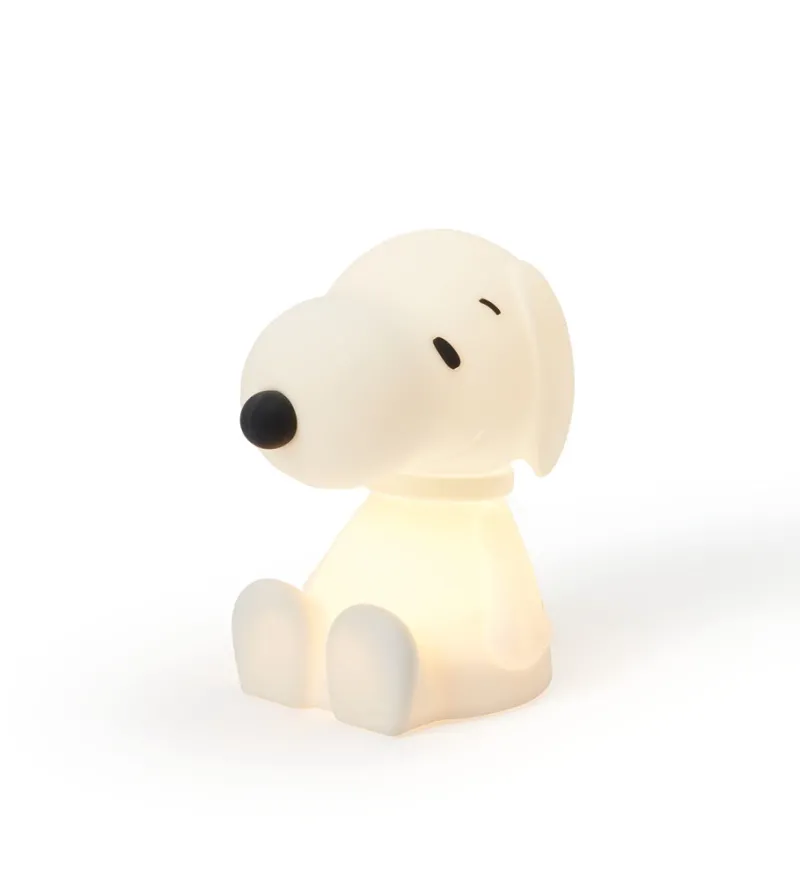 Sale Snoopy First Light børne batterilampe Børn Hvide Lamper|Transportable Lamper