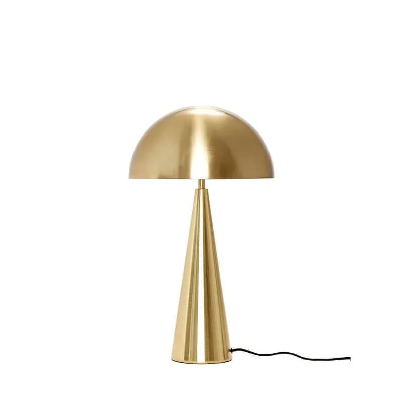 Online Mush bordlampe høj, messing Messinglamper|Lamper Til Sofabord