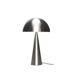 Best Mush bordlampe høj, nikkel Lamper Til Sofabord|Lamper Til Reol