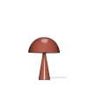 New Mush bordlampe mini, rød Lamper Til Sofabord|Lamper Til Reol