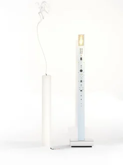Discount My New Flame bordlampe, hvid Hvide Lamper|Bordlamper
