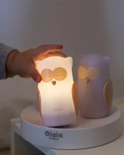 Sale Natlampe Trio Ugle, hvid Børn Transportable Lamper|Natlampe
