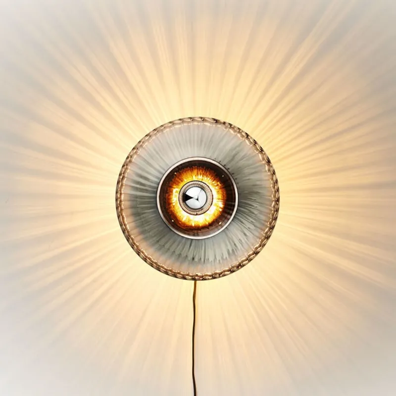 Sale New Wave Optic XL væglampe, smoke Glas Lamper|Væglamper