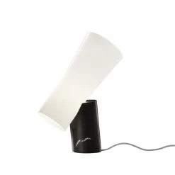 Best NILE bordlampe, sort marmor Marmor Lamper|Bordlamper