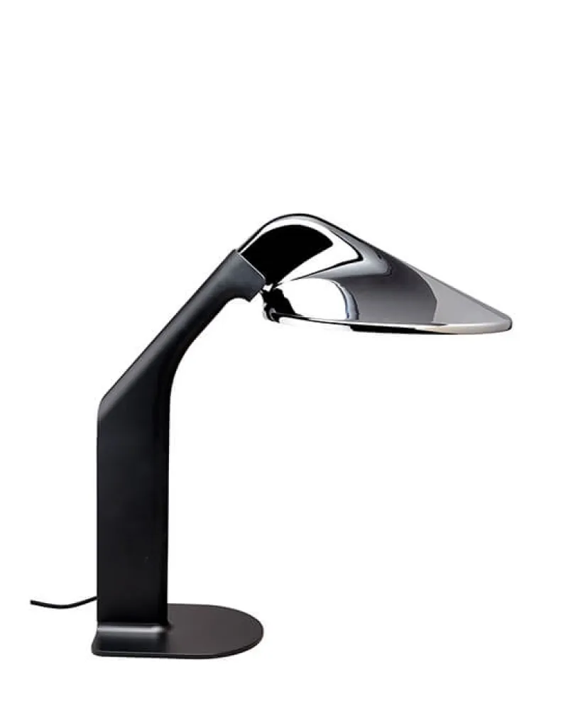 Hot Niwaki bordlampe sort/krom Kontorlamper|Bordlamper
