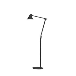 Best NJP gulvlampe, sort (3000 K) Standerlamper|Arkitektlamper