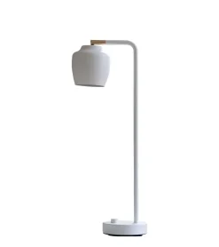 New Nola bordlampe, hvid Hvide Lamper|Skrivebordslamper