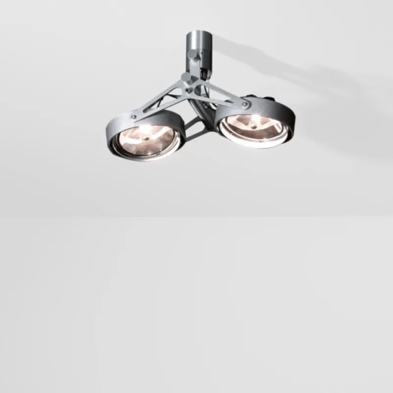 Discount Nomad Surface Adjustable 2x, alu (ekstern driver) Spotlampe|Gallerilamper
