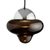 Discount Nutty pendel, brun/krom Glas Lamper|Lamper Til Sofabord