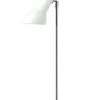 Best Oblique Bordlampe, hvid blank Hvide Lamper|Skrivebordslamper