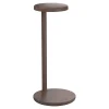 Best Oblique bordlampe, mat brun Lamper Med Usb|Kontorlamper