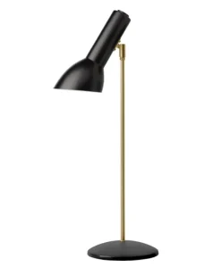 Discount Oblique Bordlampe Messing, sort mat Læselamper|Kontorlamper