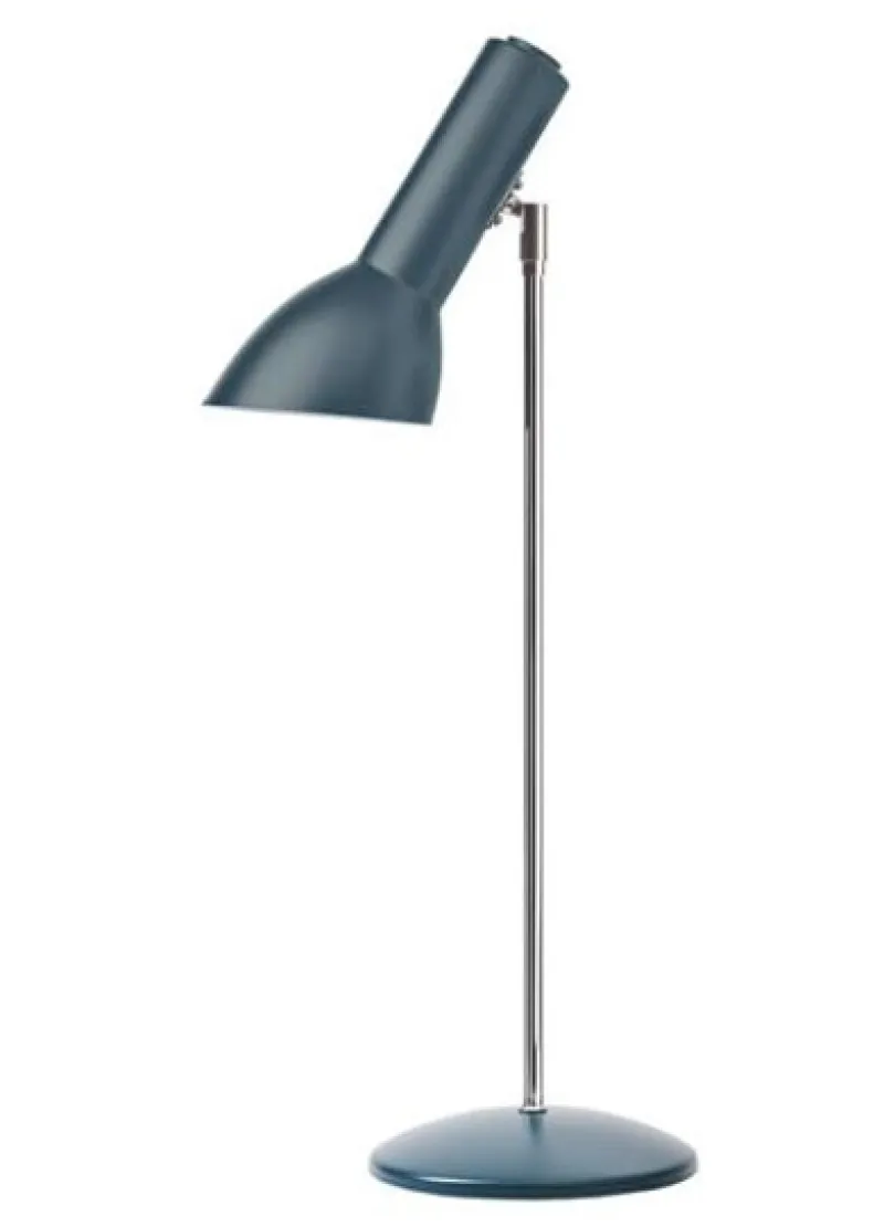 Discount Oblique Bordlampe, petroleumblå Læselamper|Stue Lamper