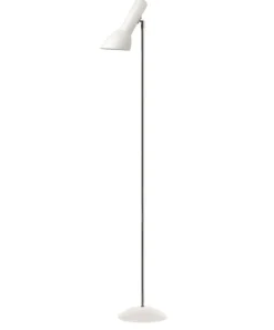 Outlet Oblique Gulvlampe, hvid mat Standerlamper|Læselamper