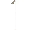 Best Oblique gulvlampe krom, sand Læselamper|Kontorlamper