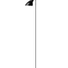 New Oblique Gulvlampe, sort blank Standerlamper|Læselamper